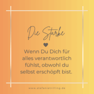 Frau lernt Verantwortung abzugeben